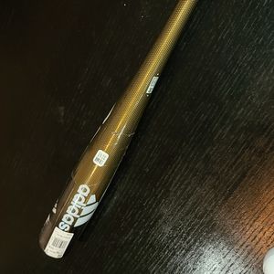 Adidas 2019 Aeroburner -3 BBCOR Baseball Bat Aluminum 32 in 29 oz Black Gold